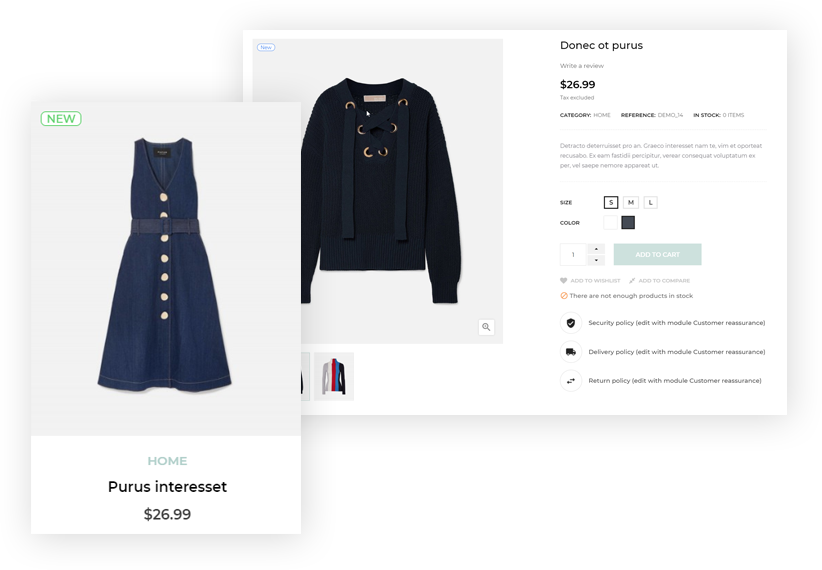 Product Detail Page