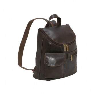 Satchel with pendal detail