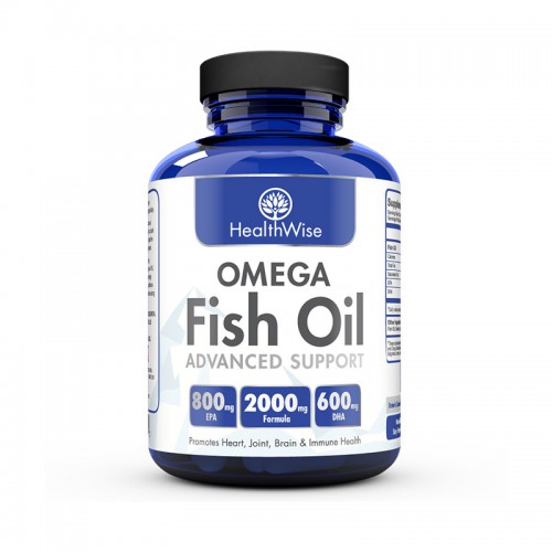 HealthWise Omega fish oil...